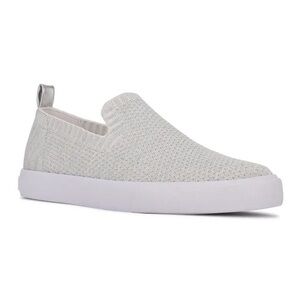 Nine West White Slip-On Sneakers